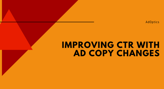 Improving CTR With Ad Copy Changes